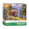 Jan Patrik Grizzly Cubs Large Pieces Family Puzzle EuroGraphics Jigsaw Puzzle - 2 of 4
