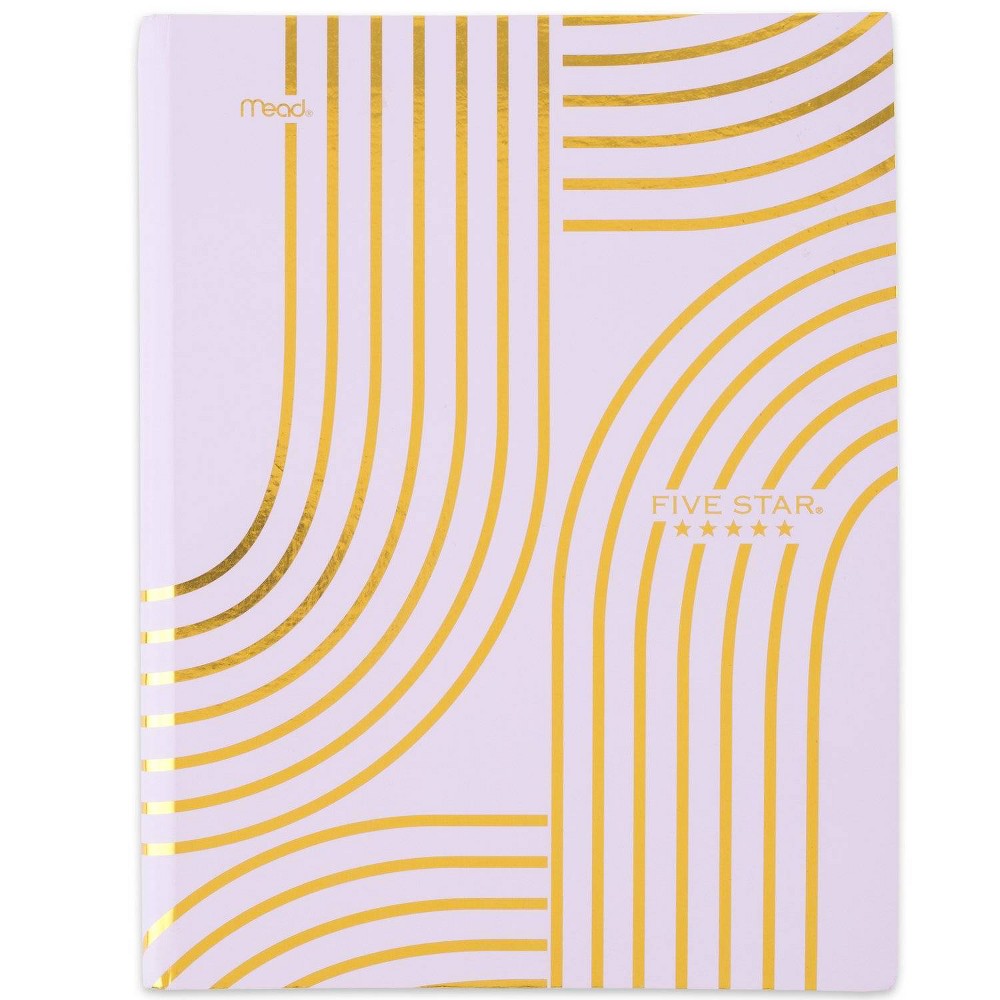 Photos - Other interior and decor Five Star 150pg College Rule Composition Notebook 10.1"x7.5" Pink and Gold