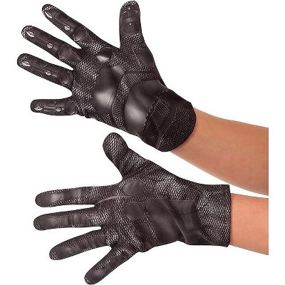 Rubies Costume Captain America: Civil War Kids Value Black Panther Gloves, One Size