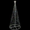 Northlight LED Lighted Color Changing Multiple Function Outdoor Christmas Cone Tree - 6" - 2 of 4