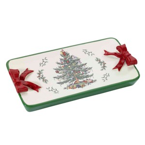 Spode® Christmas Tree Tray - 1 of 3