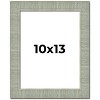 PosterPalooza | Photo Size Sculpted Blue Picture Frame - UV Acrylic, Foam Board Backing, Hanging Hardware - 2 of 4