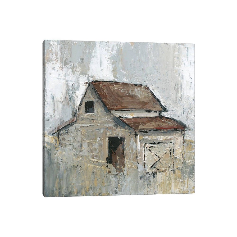 iCanvas 37"x37" Barn at Midday by Carol Robinson Canvas Print Wall Art