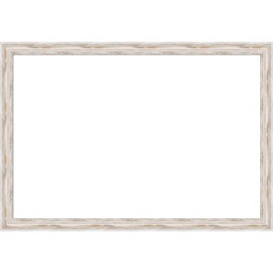 Amanti Art Alexandria White Wash Narrow Framed Dry Erase Magnetic Board - 1 of 4