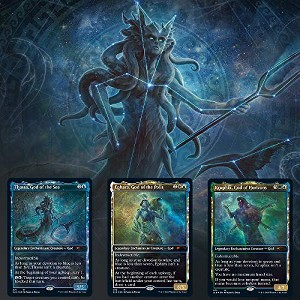 Magic The Gathering Magic: The Gathering Secret Lair: MTG Theros Stargazing Volume 2 Thassa God of The Sea - 1 of 1
