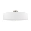 Livex Lighting Meridian 5 - Light Semi-Flush Mount in  Brushed Nickel - 2 of 4
