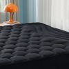 Premium Protection Mattress Protector with Embroidered Brushed Fabric and Deep Pocket Design - 3 of 4