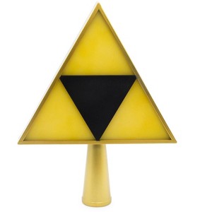 Sunrise Identity The Legend of Zelda 7-Inch Triforce Light-Up Holiday Tree Topper Decoration - 1 of 4