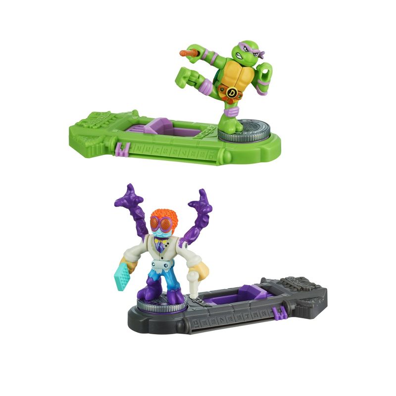 Akedo Teenage Mutant Ninja Turtles Donatello vs Baxter Stockman Mini Figure Set - 2pk, 2 of 11