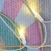 42" 2D Prelit LED Tinsel Fabric Gingerbread House Warm White Lights - National Tree Company - 4 of 4