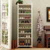 Famapy 2-Doors Tall Entryway Shoe Cabinet With 8-Tier Shelves - 2 of 4