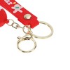 Unique Bargains Christmas Keychain with Double Ring and Lobster Clasp Alloy 2.76" - 3 of 4