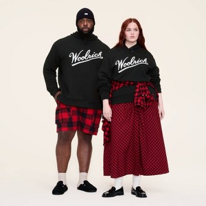 Adult Hooded Sweatshirt - Woolrich x Target Black - 1 of 4