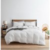 Nestl 3 Piece Tufted Boho Duvet Cover, Textured Duvet Cover Set with Zipper Closure - 3 of 4