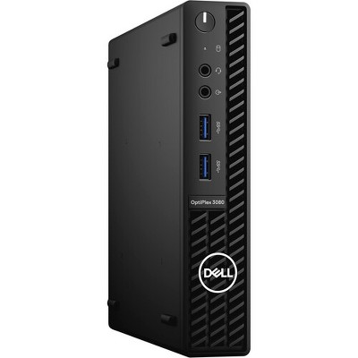 Dell OptiPlex 3080 Micro Form Factor Desktop, Intel Core i5-10500T, 8GB RAM, 256GB SSD, Windows 10 Pro