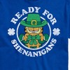 Men's - Garfield - Ready For Shenanigans Patrick's Day Short Sleeve Graphic T-Shirt - image 2 of 3