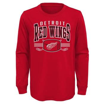 NHL Detroit Red Wings Boys' Long Sleeve T-Shirt