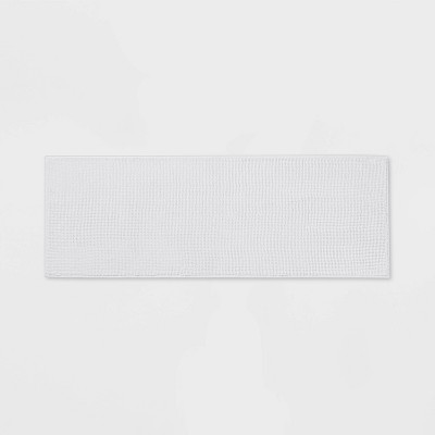 Small Cushion Bath Mat White - Room Essentials™ : Target