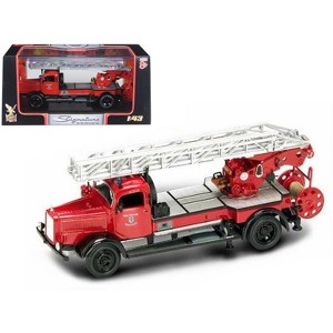 1944 Mercedes Typ L4500F Fire Engine Red 1/43 Diecast Model by Road Signature - 1 of 3