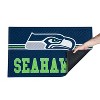 Evergreen NFL Seattle Seahawks Embossed Mat Cross Hatch Indoor and Outdoor Doormat - 3 of 3