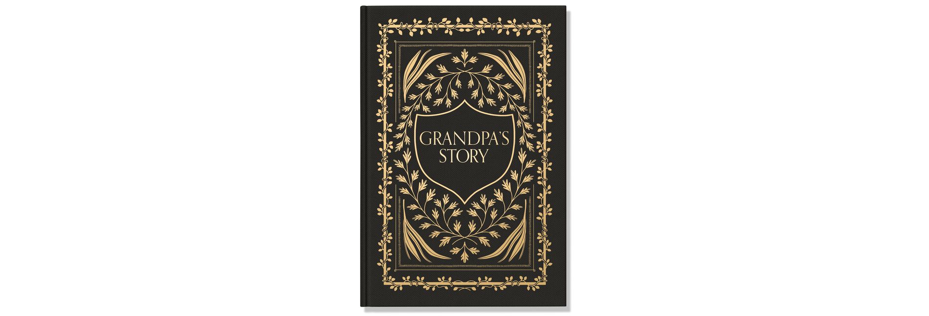 Grandpa's Story - (Grandparents Keepsake Memory Journal) by Korie Herold (Hardcover)