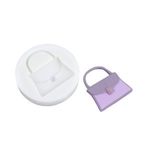 O'Creme Ladies Bag Silicone Fondant Mold - 1.4" x 2" - White - 1 of 2