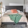 Cambril Upholstered Bed Frame Gray - Zinus - 2 of 4