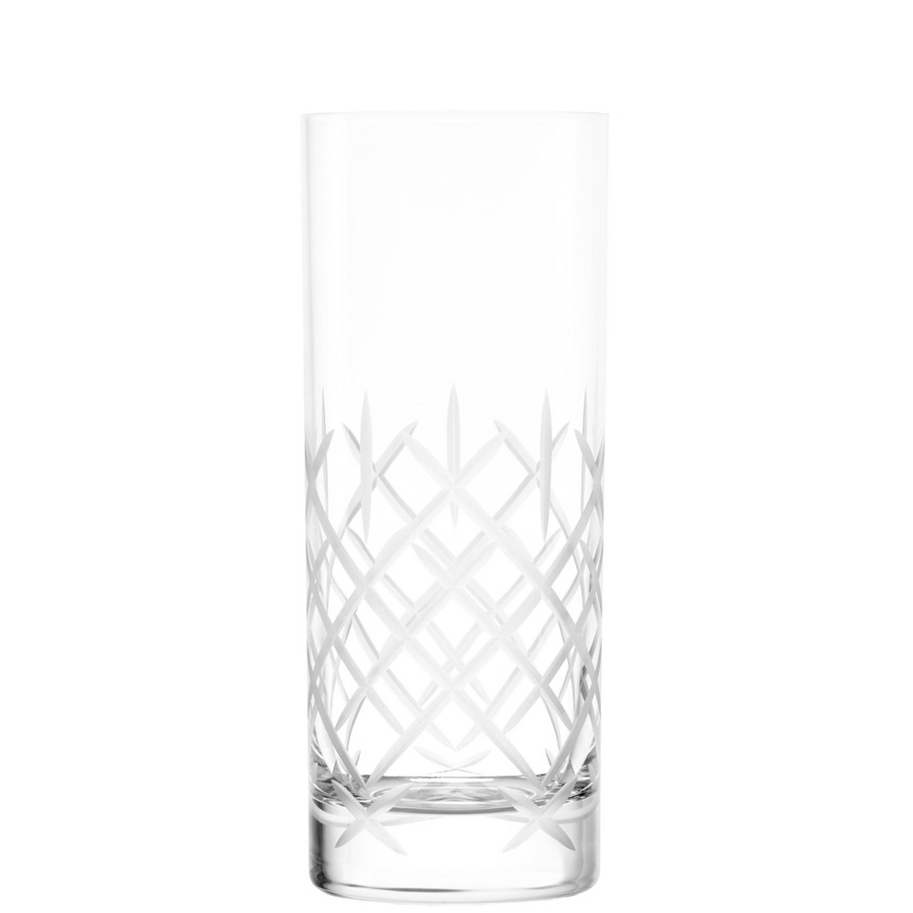 Photos - Glass Set of 4 Club Highball Drinkware 13.75oz Glasses - Stolzle Lausitz