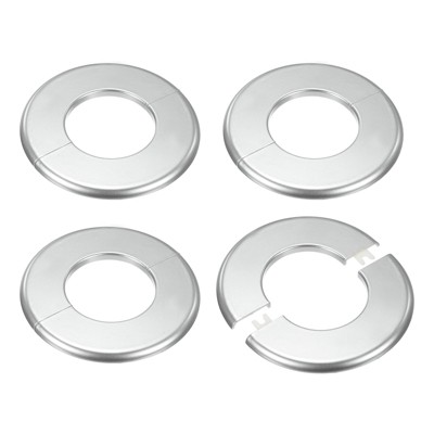 Unique Bargains Self-Adhesive ABS Multipurpose Faucet Escutcheons 4 Pcs