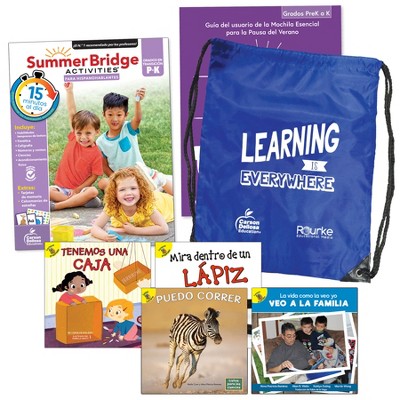 Summer Bridge Activities Summer Bridge Spanish Backpack, Grade PK-K