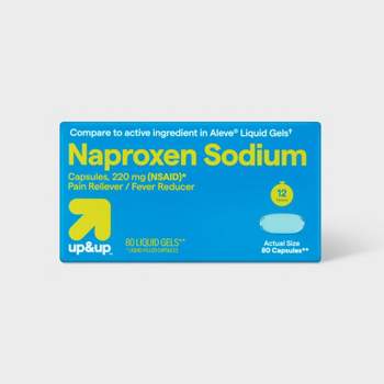 Naproxen Sodium (NSAID) Pain Reliever/Fever Reducer Liquid Gels - up & up™