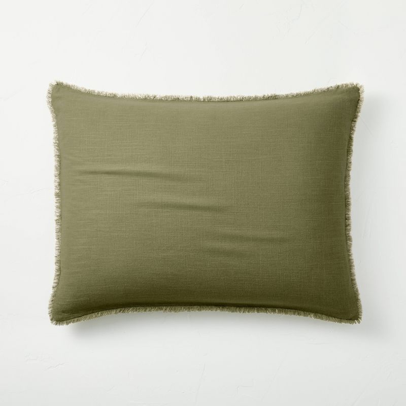 Heavyweight Linen Blend Comforter & Sham Set - Casaluna™, 6 of 17