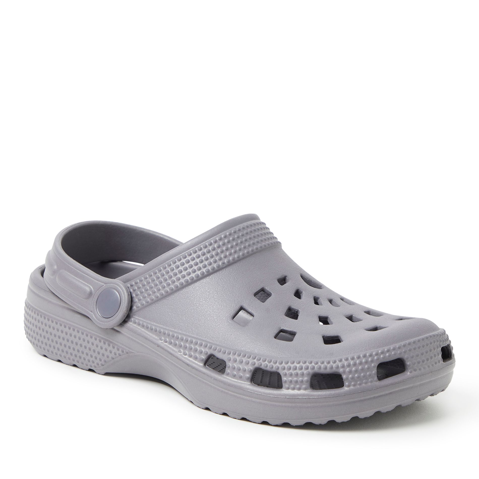 Dearfoams EcoCozy Women's Sustainable Clog - Medium Grey Size 9