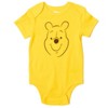 Disney Classics Winnie the Pooh Lion King Bambi Baby Bodysuit Pants and Hat 3 Piece Outfit Set Newborn to Infant - 3 of 4