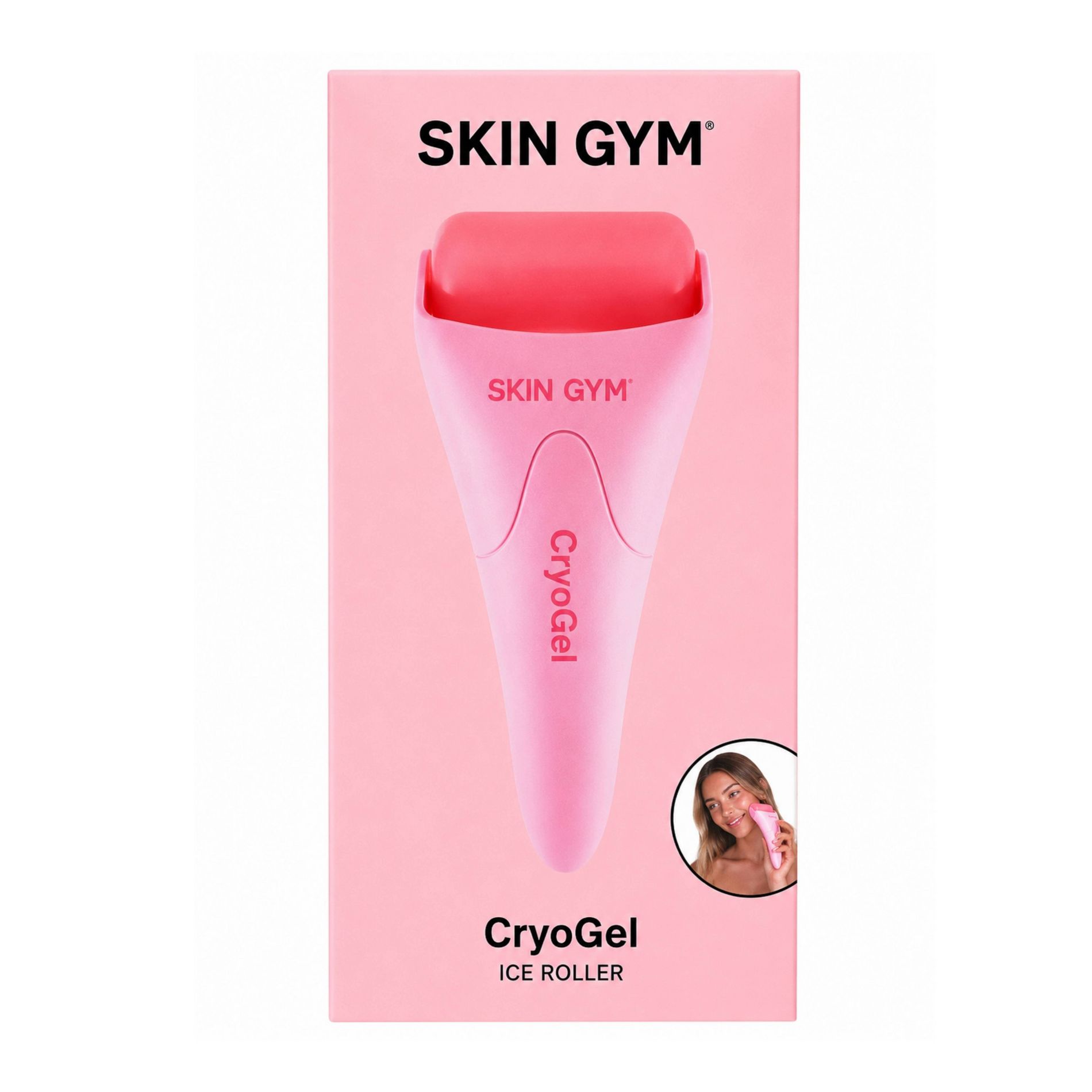 Skin Gym CryoGel Ice Facial Roller for Cooling & Depuffing - Beauty Studio