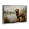 Stupell Industries Retriever Dog & Pond, 31" x 21" - 3 of 4