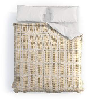 Dotty Boho Geometric Polyester Comforter & Sham Set - Deny Designs