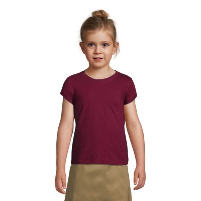 Lands' End School Uniform Kids Short Sleeve Essential T-shirt