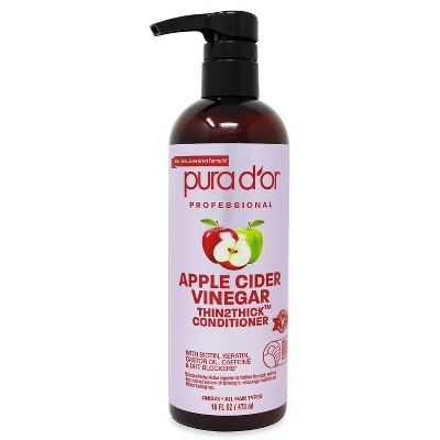 Pura d'or Apple Cider Vinegar Thin2Thick Conditioner - 16 fl oz