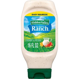 Hidden Valley Original Ranch Salad Dressing & Topping - Gluten Free - 16 fl oz - 1 of 4