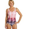 Sporti Sporti Shibori Moderate Printed Ombre Sweetheart One Piece Swimsuit Sea Foam 10 - 2 of 4