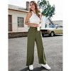 Clearlove Women Wide Leg Sweatpants High Waisted Baggy Pants Drawstring Athletic Joggers - 2 of 4