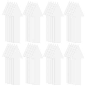 Unique Bargains PVC Self Adhesive Waterproof Office Marking Arrow Sticker 40 Pcs - 1 of 4
