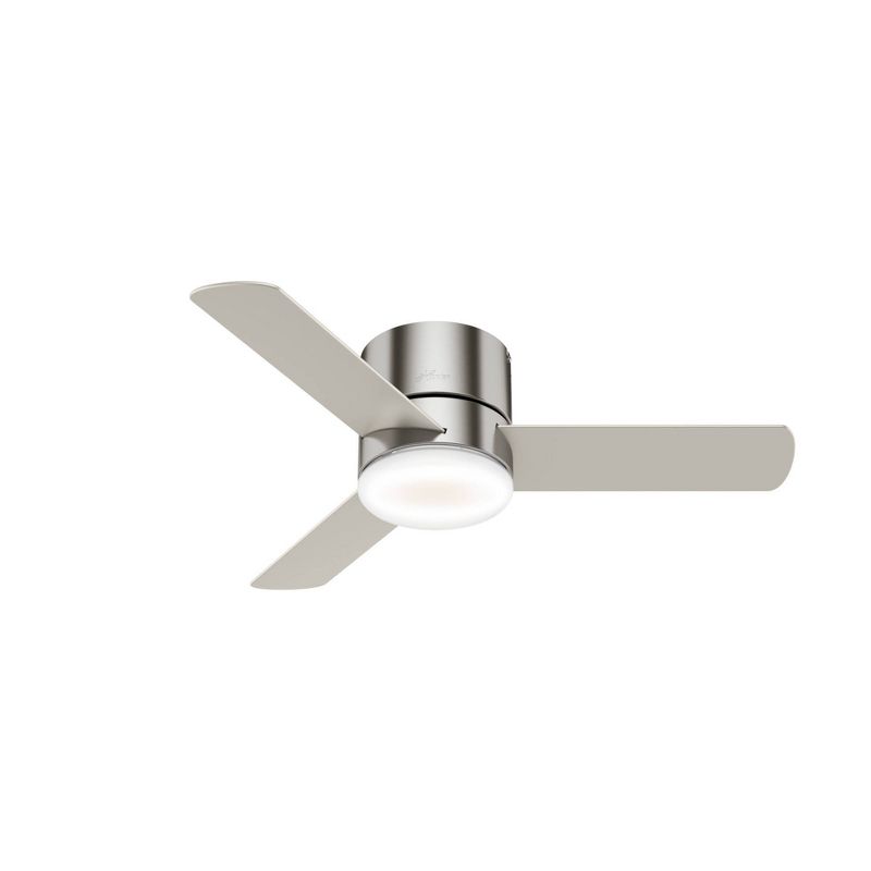 44" Minimus Low Profile Ceiling Fan with Remote (Includes LED Light Bulb) - Hunter Fan, 1 of 19
