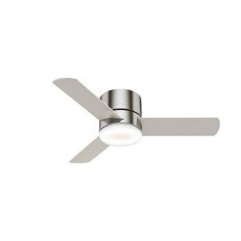 44" Minimus Low Profile Ceiling Fan with Remote (Includes LED Light Bulb) - Hunter Fan