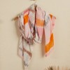 Design Imports Skye Tie Dye Scarf - Pink/Orange - 3 of 4