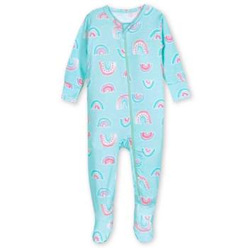 Gerber Baby and Toddler Buttery-Soft Snug Fit Footed Pajamas