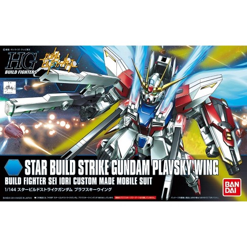 Bandai Hobby Hgbf Star Build Strike Gundam Plavsky Wing Hg 1 144 Scale Model Kit Target