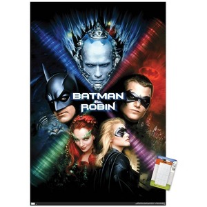 Trends International DC Comics Movie Batman & Robin - One Sheet Unframed Wall Poster Prints - 1 of 4