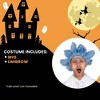 Angels Costumes Mad Scientist Adult Costume Wig with Unibrow | One Size - 4 of 4